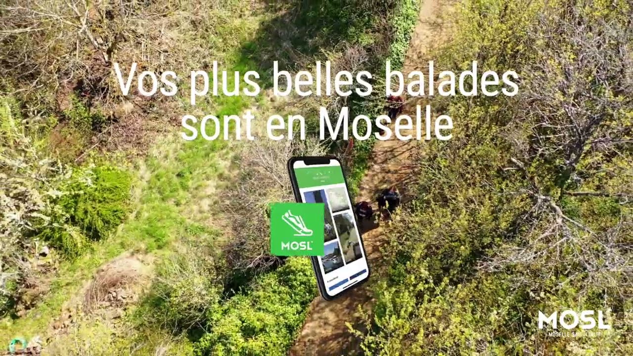 Vos plus belles balades sont en Moselle - l'appli dédiée !
