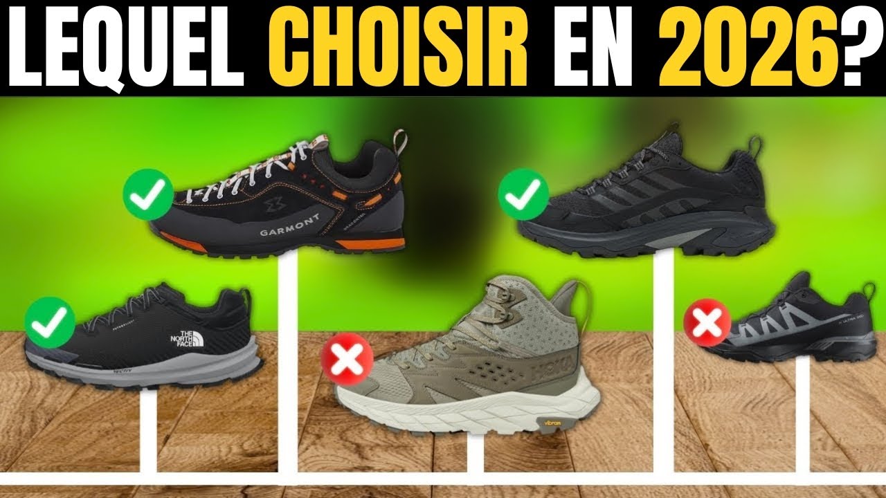 Les Meilleures Chaussures de Randonnée Qualité-Prix de 2026 [NE CHOISISSEZ PAS LE MAUVAIS MODÈLE]