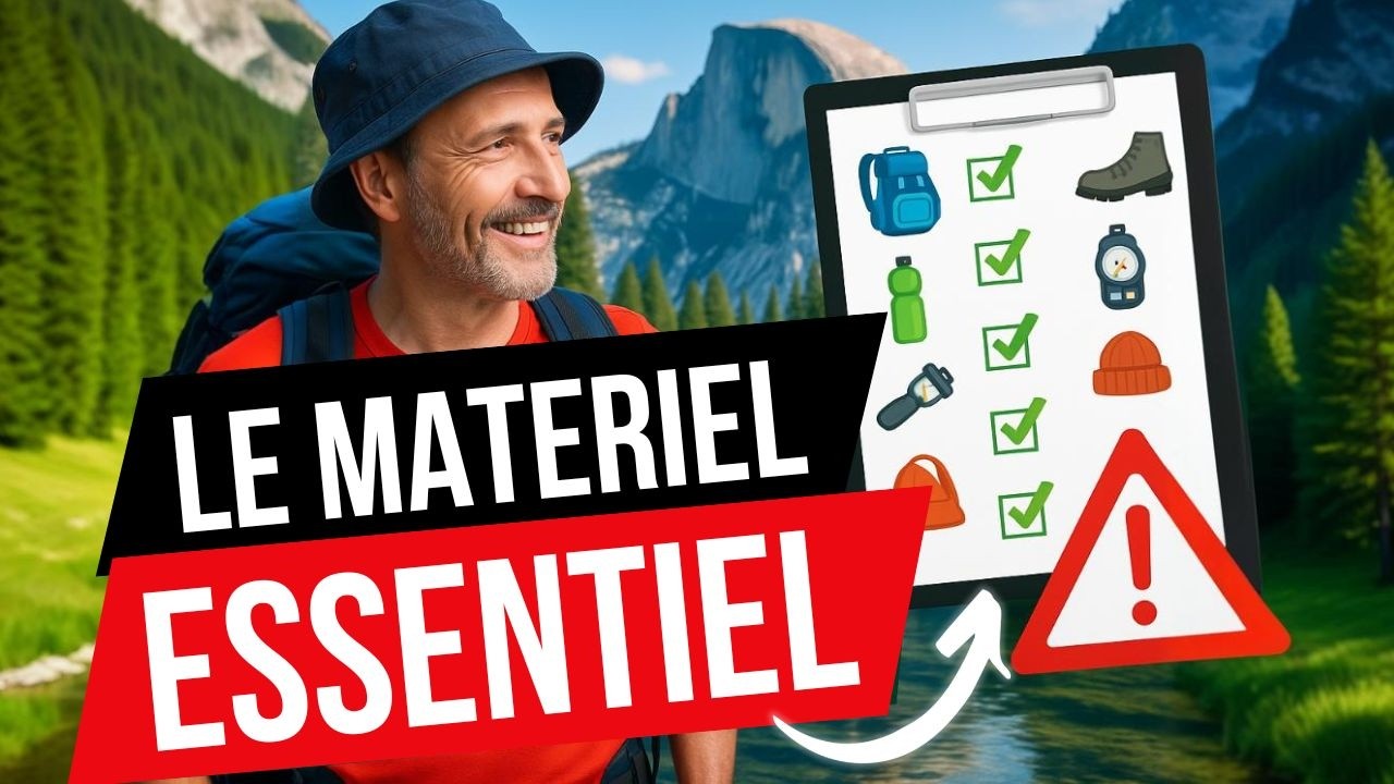 La liste du Matériel pour une Randonnée à la Journée