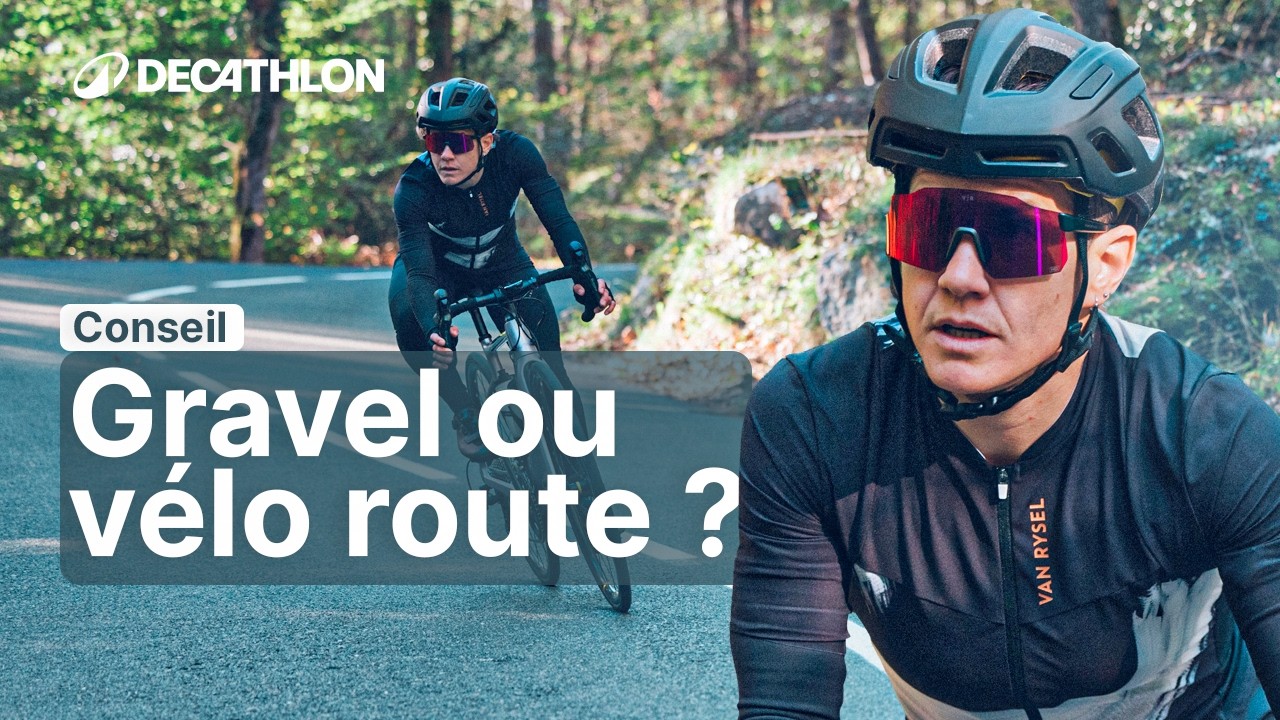 CONSEIL - Vélo Route vs Gravel : on vous explique les différences ! 🚴‍♀️ | Decathlon