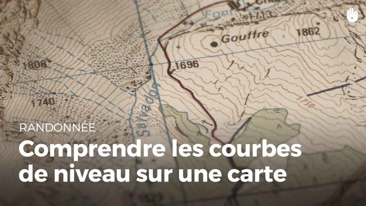 Comment lire les courbes de niveau sur une carte de randonnée | Randonnée