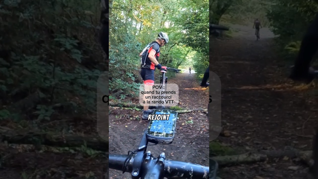 raccourci à la rando VTT d'Héric