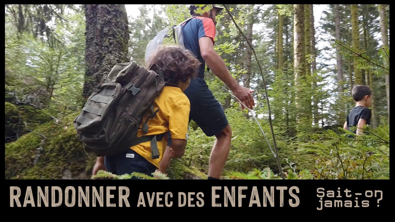 Randonner avec des enfants