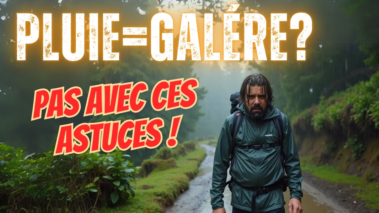 30 conseils ESSENTIELS pour randonner sous la pluie comme un pro