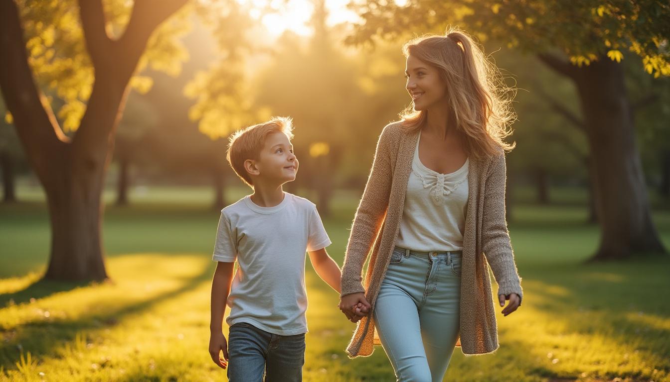 plongez dans le quotidien d'amanda sthers à los angeles et découvrez ses moments précieux avec son fils oscar ainsi que son passé avec patrick bruel.