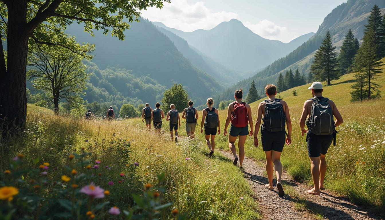 découvrez un week-end complet de randonue près de clermont-ferrand, alliant nature et liberté pour une expérience de randonnée naturiste inoubliable.